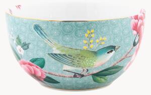 Set di 2 ciotole piccole in porcellana Blushing Birds