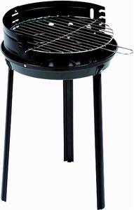 Griglia rotonda in legno per barbecue, regolabile, diametro 37 cm