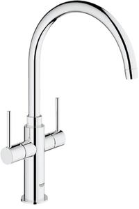 Rubinetto da cucina Grohe Ambi, modello alto, cromato