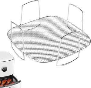 Cottura sana - Riscaldamento uniforme - Argento - 20 cm - Friggitrice ad aria