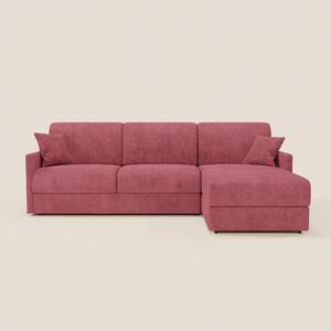 TOMMY Divano Letto con penisola contenitore - design minimal e sfodera