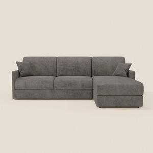 TOMMY Divano Letto con penisola contenitore - design minimal e sfodera