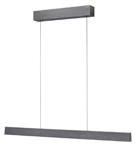 Lampada a sospensione PURE, PURE E-Motion, dimmerabile, Grigio, Soggiorno, Metallo, Moderno