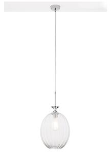 Jupiter 2179 - Lampada a sospensione con cavo ORIA 1xE27/15W/230V cromo lucido