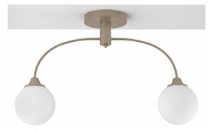 Jupiter 2196 - Lampadario a plafone NOLA 2xE27/15W/230V beige