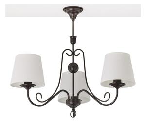 Jupiter 2188 - Lampadario a stelo ARKADA 3xE27/15W/230V nero/bianco