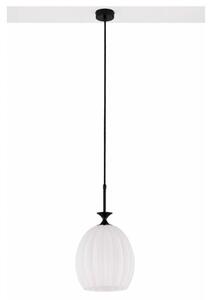 Jupiter 2182 - Lampadario a sospensione con cavo ARIA 1xE27/15W/230V nero
