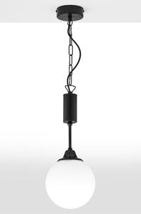 Jupiter 2171 - Lampadario a catena NOLA 1xE27/15W/230V nero