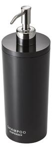 Dispenser per sapone nero in plastica 500 ml Round – YAMAZAKI