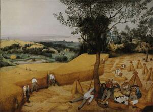 Riproduzione The Harvesters, Bruegel, Pieter the Elder