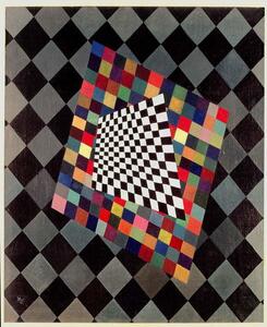 Wassily Kandinsky - Riproduzione Square 1927, (35 x 40 cm)
