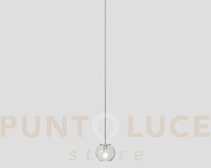 Oto sospensione 12 cristallo rigadin nickel satinato 1 luce attacco g9