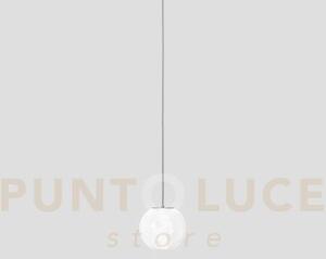 Oto sospensione 18 bianco rigadin nickel satinato 1 luce attacco g9