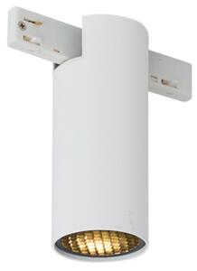 Faretto moderno bianco per sistema a binario monofase GU10 35mm - Slimline Nubee Honey