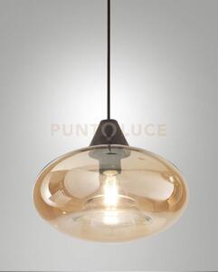 3489-50-125 edison vetro ambra completo di cavo x kit luci d.27cm h