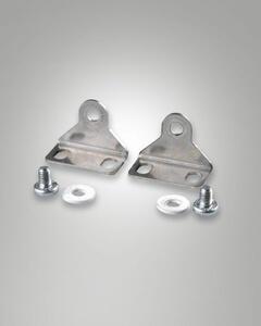 6404-50-014 kit 2 staffe regolabili + viti + rond pertappi piatti