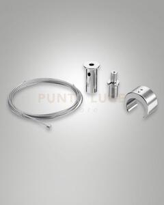 6404-50-022 kit mono sospensione alluminio naturale per sharon