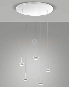 3804-49-102 montatura bianca completa tonda cct 2700k - 3000k - 400
