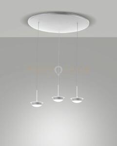 3805-47-102 montatura bianca completa tonda a led cct 2700k - 3000k