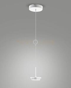 3805-41-102 montatura tonda bianca completa a led cct 2700k - 3000k
