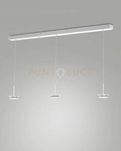 3805-48-102 montatura bianca completa lineare cct 2700k - 3000k - 4