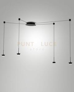 3804-44-101 montatura nera completa cavo spostabile cct 2700k - 300