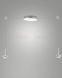 3804-42-102 montatura bianca completa cavo spostabile cct 2700k - 3