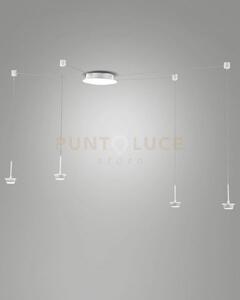 3804-44-102 montatura bianca completa cavo spostabile cct 2700k - 