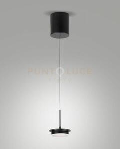 3805-40-101 montatura sali scendi nera completa a led cct 2700k - 3