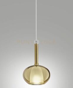 3787-59-189 edison vetro oro d.16cm completo di cavo x kit luci