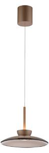 Lampada a sospensione PURE, PURE Moon, dimmerabile, Bronzo / Ottone anticato, Soggiorno, Vetro, Moderno