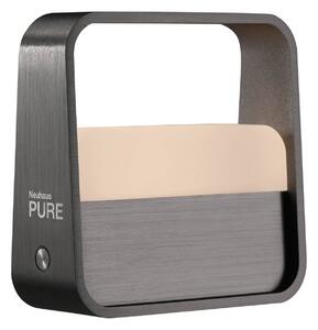 Lampade da tavolo PURE, PURE Go, dimmerabile, Grigio, Soggiorno, Alluminio, Moderno