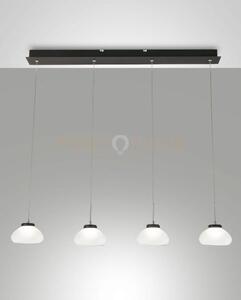 Arabella sospensione bianca 4 luci rettangolare a led 3000k - 32w -