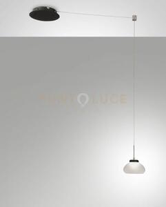 Arabella sospensione bianca 1 luce a led 3000k - 8w - 750 lm, spost