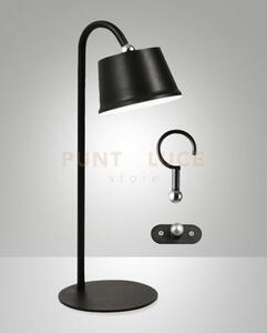 Armanda kit completo illuminatore nero a led 3w 3000k 320lm dimmer