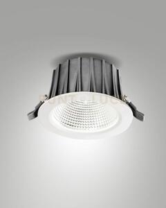 Baku faretto ad incasso 20w 3000k 2300lm bianco on/off
