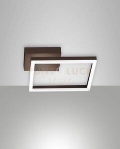 Bard applique corten 1 luce a led 3000k - 22w - 2160 lm dimmerabile