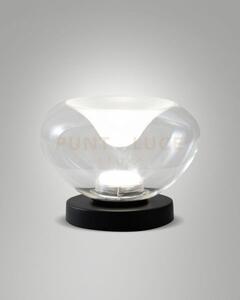 Brena lampada da tavolo trasparente in vetro a led cct 2700k - 300
