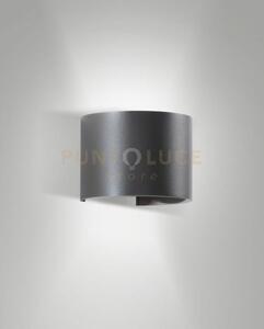 Cody applique d esterno doppia emissione a led 12w 3000k 1448lm gri