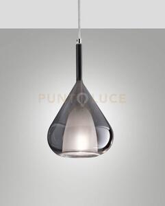 Edison 3481-59-126 vetro fume' piccolo completo di cavo x kit luci