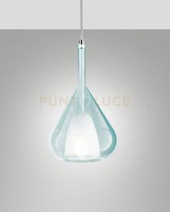 Edison 3481-59-244 vetro azzurro piccolo completo di cavo x kit luci