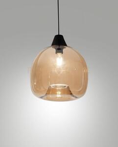 Edison 3490-59-125 vetro ambra piccolo completo di cavo x kit luci
