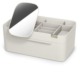 Organizer da bagno beige in plastica per cosmetici Viva – Joseph Joseph
