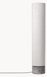 Lampada da terra a LED con luce regolabile e base in marmo Unbound, varie misure
