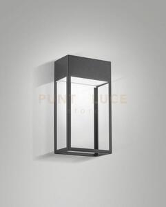 Edo applique a led 20w 3000k 2396lm da esterno grigio scuro