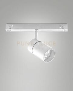 Ermes spot 48v bianco 2700k 770lm 10w 14°on/off per sistema binario
