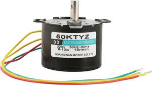 1PCS AC220V Miniatura a bassa velocità grande momento di forza motore sincrono CW/CCW (10rpm)
