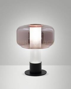 Flick lampada da tavolo ametista 1 luce attacco e14 dimmerabile