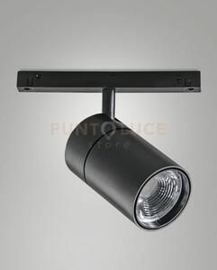 Ermes spot 48v nero 2700k 2700lm 27w 16° dimmerabile dali per sist