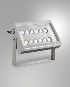 Egeo proiettore grigio ral 7040 a led 105w 4000k 12650lm asimmetric